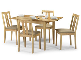 Julian Bowen Rufford Living and Dining Collection - Natural Finish